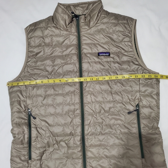 Patagonia Nano Puff Packable Vest Seabird Grey Mens XL NEW - Picture 10 of 11